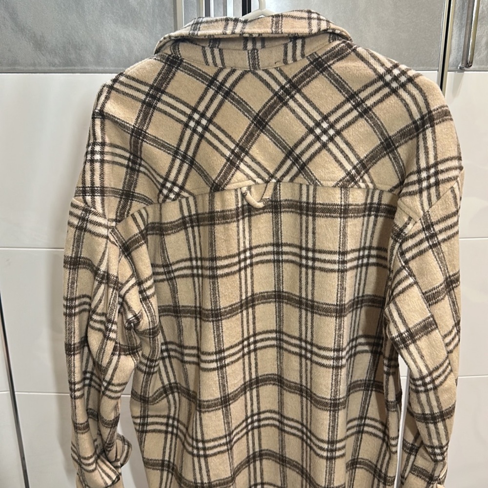 Motel Rocks Plaid Jacket. Size XS. - Picture 6 of 7